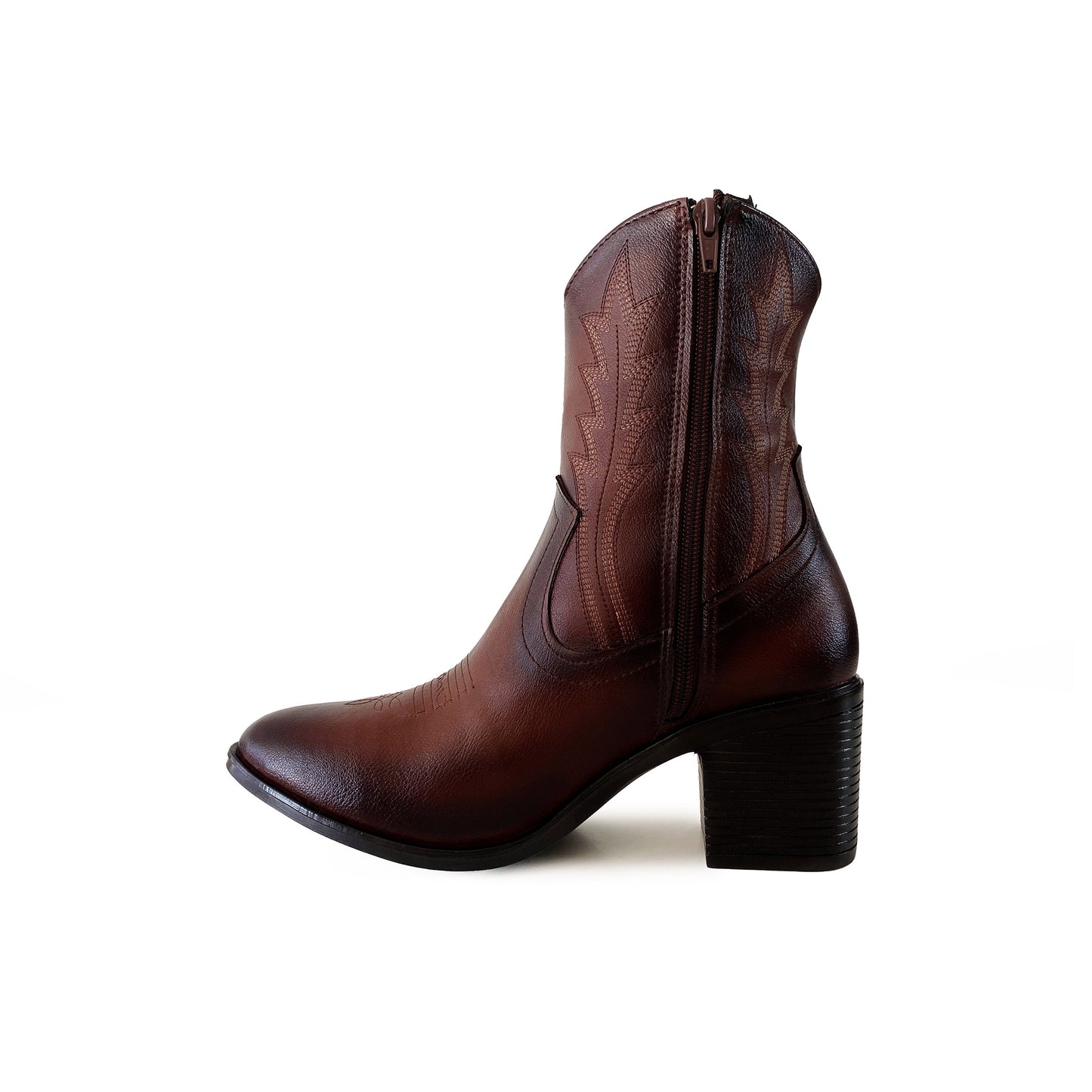Western Cognac Boot