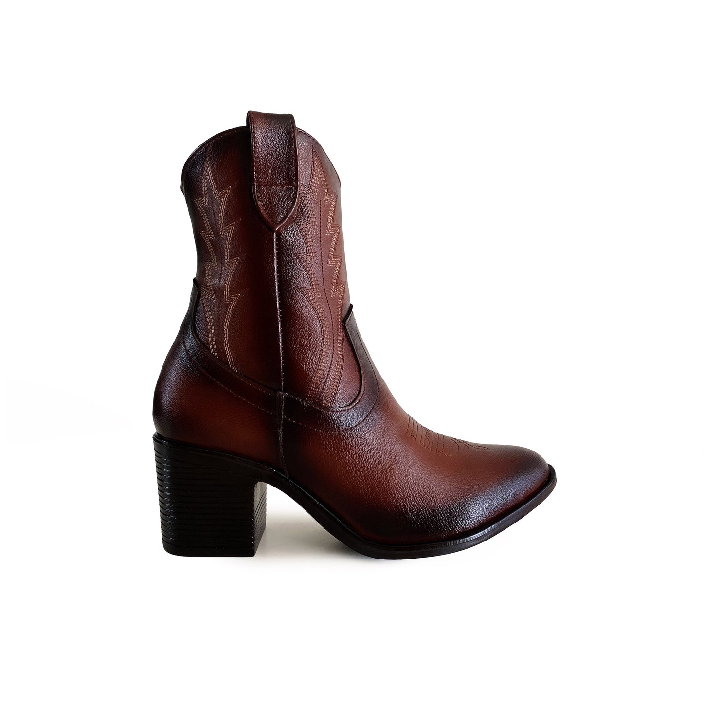Western Cognac Boot
